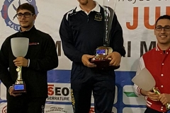 Maestro Vittorio sul podio con il Trofeo Camuno 2017